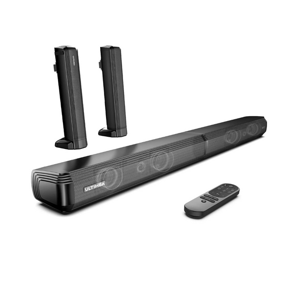 Ultimea U3300 2.1-Channel Sound Bar with Wireless Subwoofer & Bluetooth