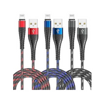 3-Pack iPhone 10ft Charger USB Lightning Cable