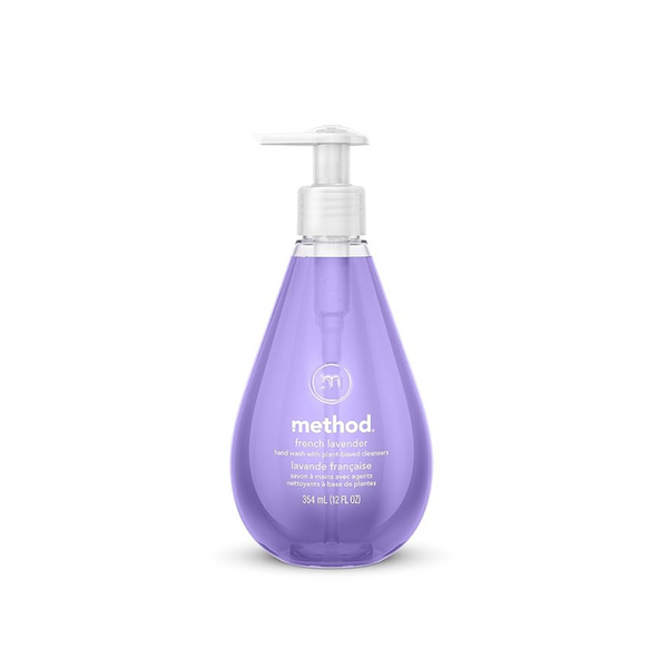 Method French Lavender, Biodegradable Formula Gel Hand Wash, 12 Fl Oz