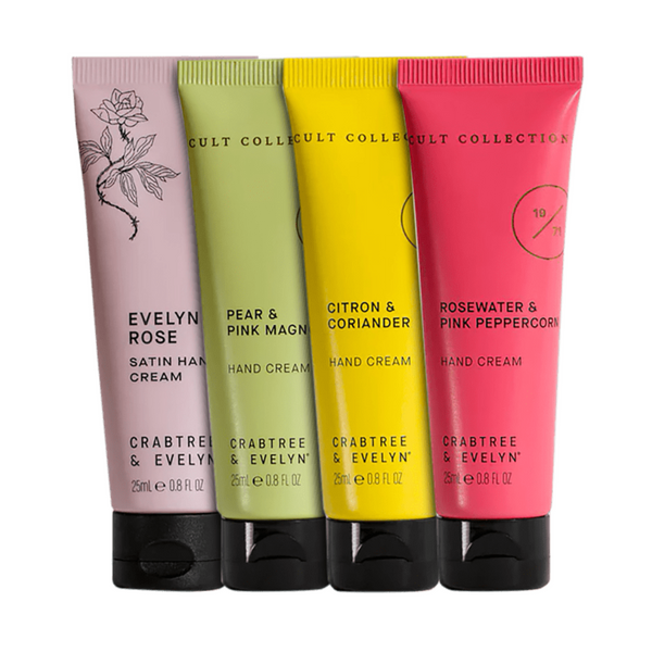 Crabtree & Evelyn 4-Piece Travel Size Hand Cream Set