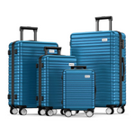 4-Piece Expandable Durable Lightweight Luggage Sets (16/20/24/28")