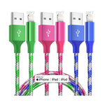 Paquete de 3 cables Lightning para cargador de iPhone de 10 pies