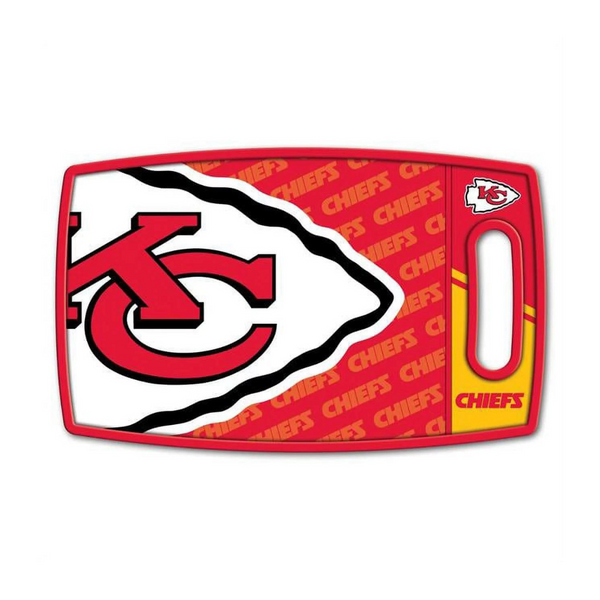 Tabla de cortar YouTheFan NFL Kansas City Chiefs Logo Series