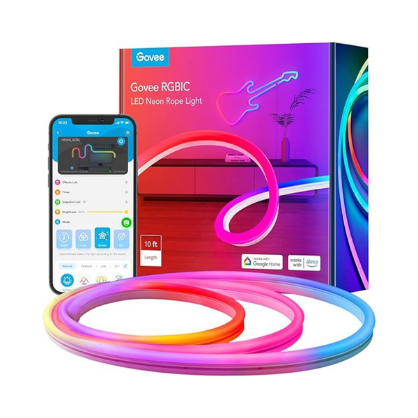 Govee Rgbic 10ft Led Neon Rope Light