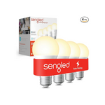 4-Pack Sengled S1 Auto Pairing with Alexa Devices Warm Smart Light Bulbs