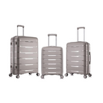 Rockland Pasadena Hardside Spinner Wheel Luggage, 19-In, 23-In, 27-In