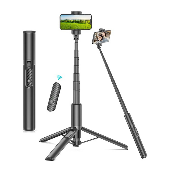 Gahenwo 60" Phone Tripod & Selfie Stick with Remote