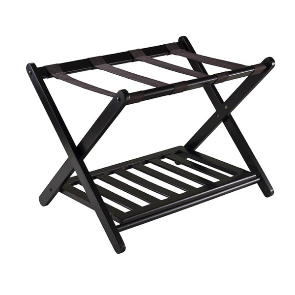 Winsome Luggage Rack with Shelf