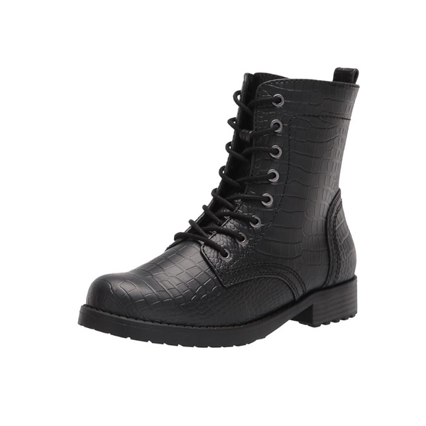 Botas militares con cordones para mujer Amazon Essentials (solo talla 7,5)