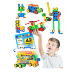 163-Pieces Brickyard Educational Construction Engineering Building Blocks