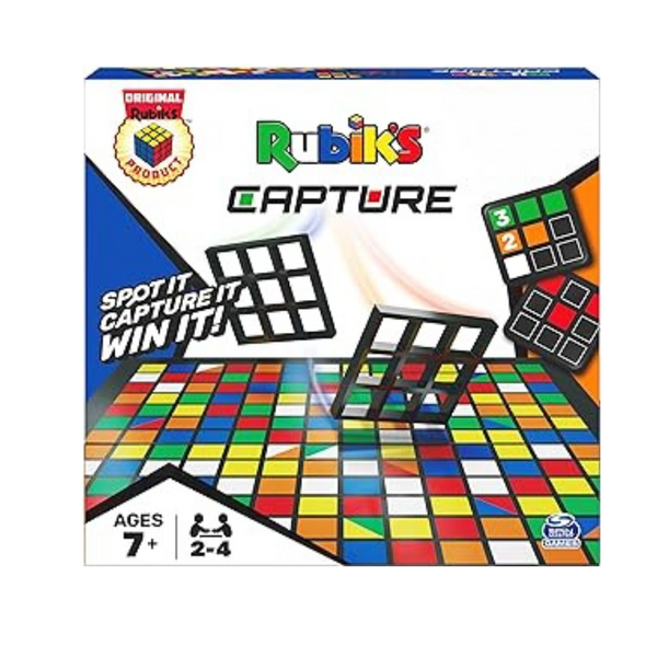 Rubik's Capture Classic Fast-Paced Puzzle Brain Teaser Board Game