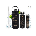 33-Piece Large Capacity Sports Fitness Water Bottle Set