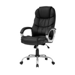 FDW Executive PU Leather Swivel Task Adjustable Office Chair