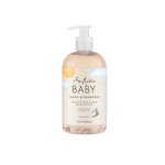 SheaMoisture 100% aceite de coco virgen lavado y champú para bebé, 13 oz