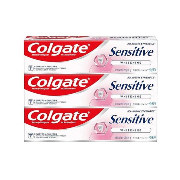 Pasta de dientes blanqueadora Colgate para dientes sensibles