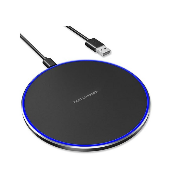 Delpattern 10W Max Fast Wireless Charging Pad (Black)