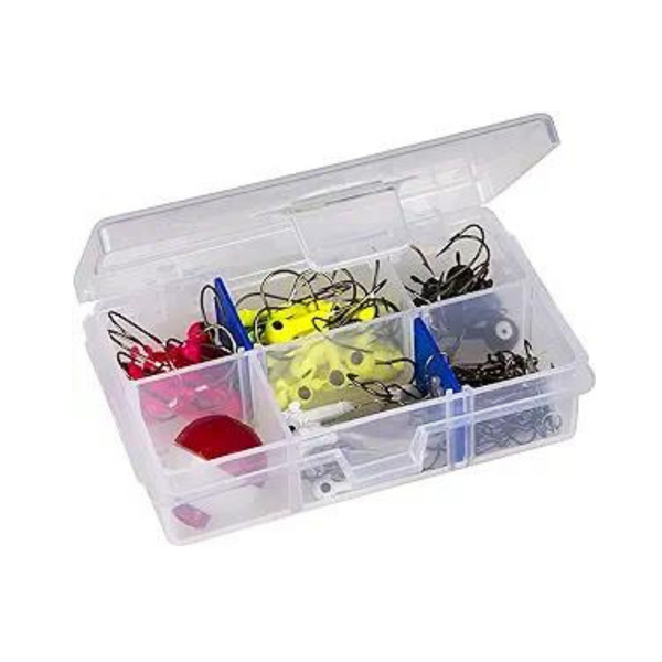 Outdoor 1002 Tuff Tainer, 6 Compartments Fishing Tackle Tray Box