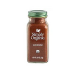 Pimienta de Cayena Simply Organic, 2.89 onzas