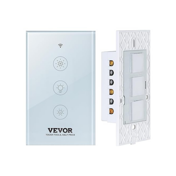 Vevor 2.4GHz Wi-Fi Smart Dimmer Light Switch