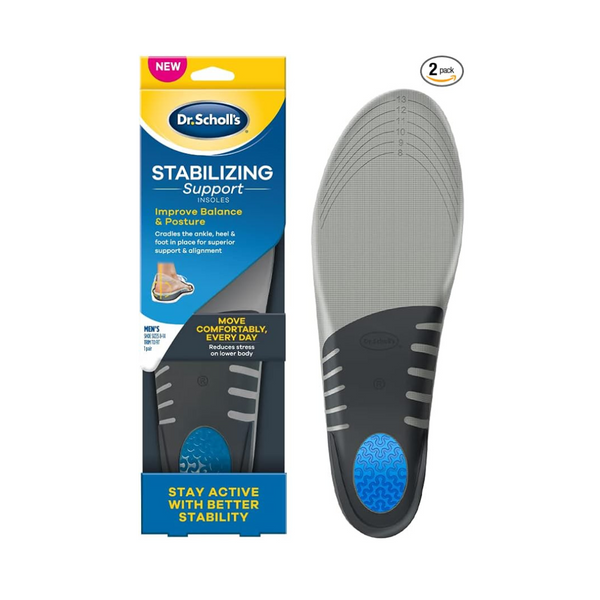 Dr. Scholl's Stabilizing Support Insole with Motion Control (Size 8-14)