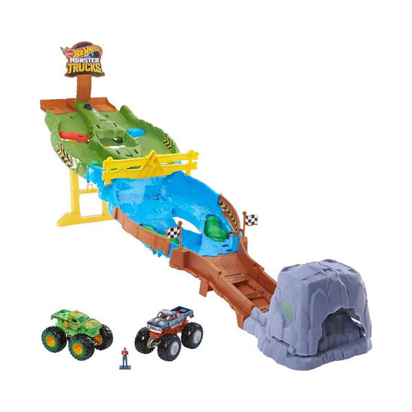 Hot Wheels Official Monster Trucks Wreckin’ Raceway