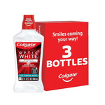 3 botellas de enjuague bucal blanqueador Colgate Optic White