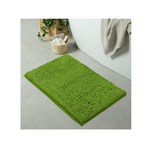 LuxUrux Extra-Soft Plush Bath Shower Bathroom Rug (24" x 36", Green)