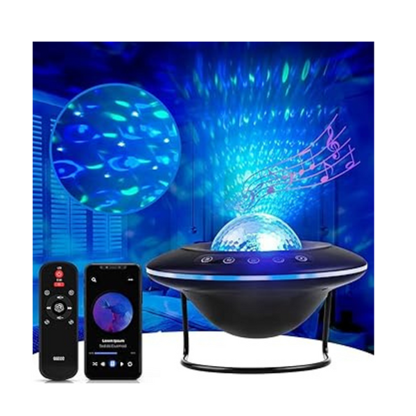 LooEooDoo Led Sky Night Light Galaxy Starry Projection Lamp