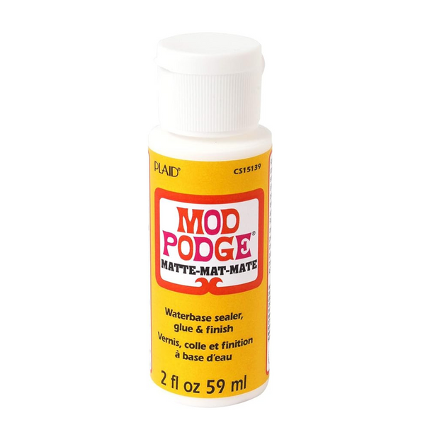 Plaid:Craft Mod Podge Matte Finish Uncarded, 2oz