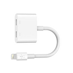 Adaptador de audio Lightning para iPhone Belkin Lightning Audio + Charge Rockstar