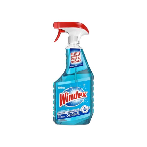 Botella pulverizadora limpiadora de cristales y ventanas Windex