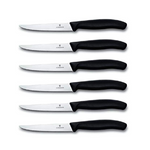 Victorinox Swiss Classic Spear Point Serrated Steak Knives, 6-Pack