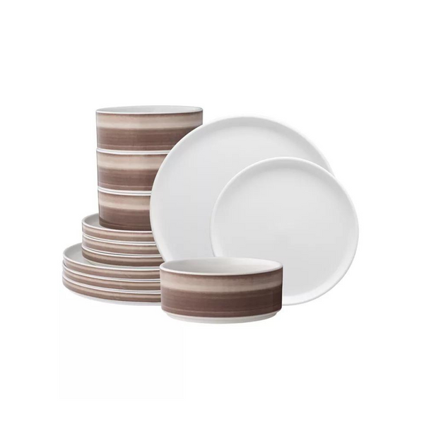 12-Pieces Noritake ColorStax Ombre Stax Set