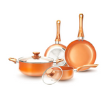 6-Piece Fruiteam Nonstick Kitchen Cookware Set