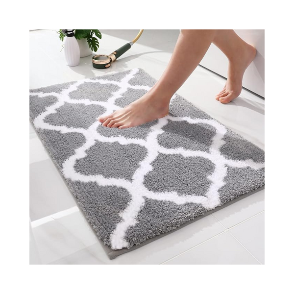 Olanly Alfombra de baño de lujo, antideslizante, suave y absorbente (16.0 x 24.0 in)