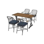 5-Piece StyleWell Bedford Farmhouse Outdoor Patio Dining Set