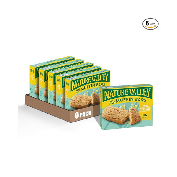 30-Count Nature Valley Soft-Baked Muffin Bars, 6.2 oz