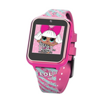 Accutime Kids Hot Pink Educational Touchscreen Smart Watch