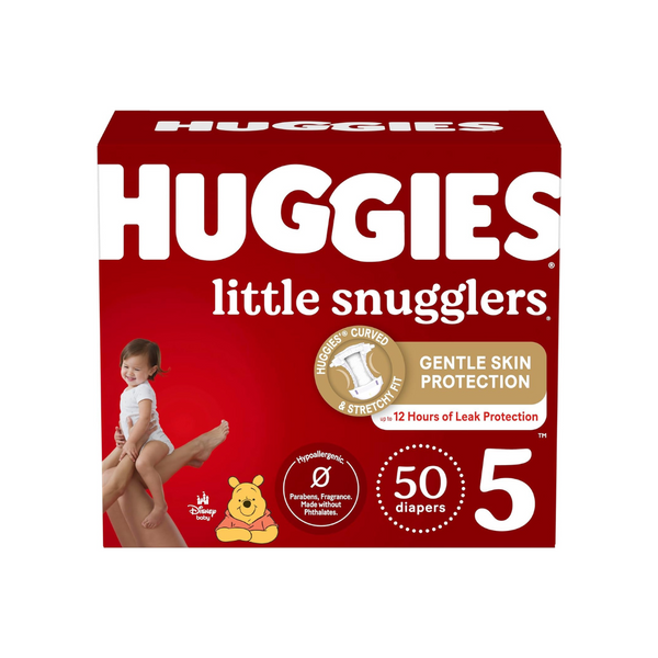 50 Huggies Size 5 Diapers