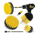 4-Pack Holikme Drill Brush Power Scrubber Cleaning Brush