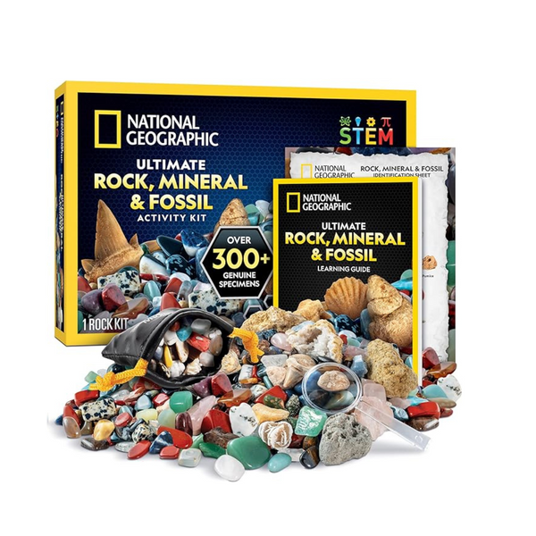 Kit de colección de más de 300 piezas de National Geographic