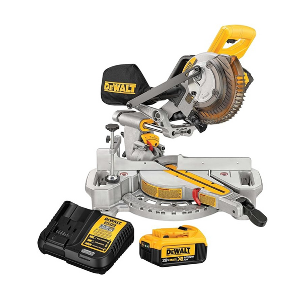 DEWALT 20V MAX 7-1/4-Inch Miter Saw, Cordless