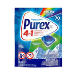 Paquetes de detergente para ropa Purex 4 en 1 de 70 unidades (Mountain Breeze)