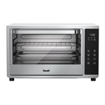 Bella Pro Series Stainless Steel 6-Slice Air Fryer Toaster Oven with Rotisserie