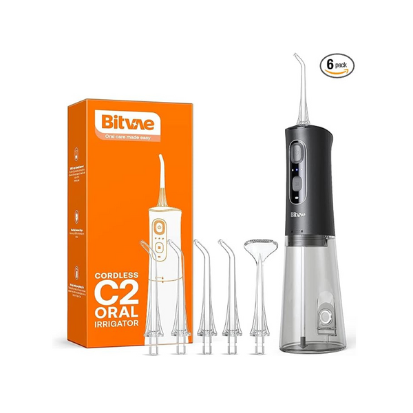 Bitvae Waterproof USB Rechargeable Cordless Dental Flosser