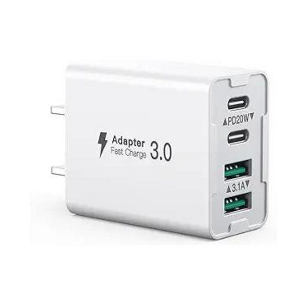 Hongyee 40W 4-Port USB Type C Fast Wall Charger