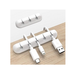 Paquete de 2 organizadores de cables USB blancos Inchor (5, 3 ranuras) (varios)