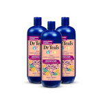 Dr Teal's Kids Baño de burbujas, gel de baño y champú 3 en 1, 20 fl oz. (Paquete de 3)