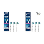 Paquete de 2 cepillos de dientes eléctricos Oral-B Cross Action