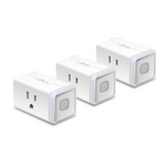 Paquete de 3 enchufes WiFi inteligentes Kasa TP-Link HS103P3 de 10 amperios